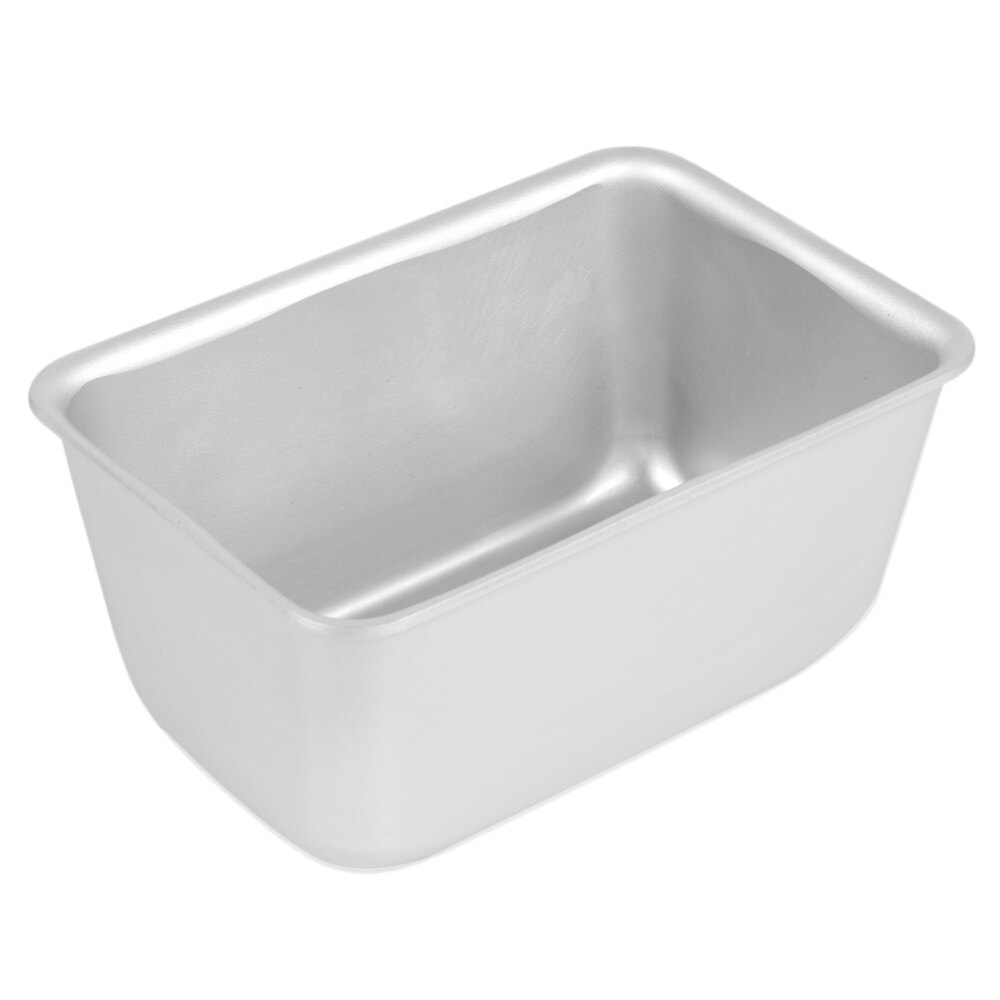 Vollrath 5431 Wear-Ever 1 lb. Seamless Aluminum Bread Loaf Pan - 5" x 3 3/8" x 2 1/2"