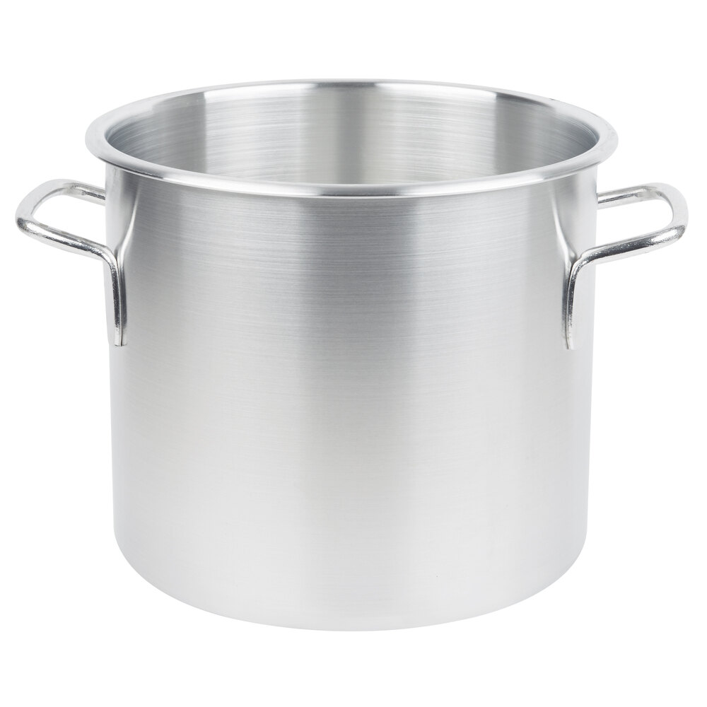 Vollrath 4303 Wear-Ever 12 Qt. Classic Aluminum Rolled Edge Stock Pot
