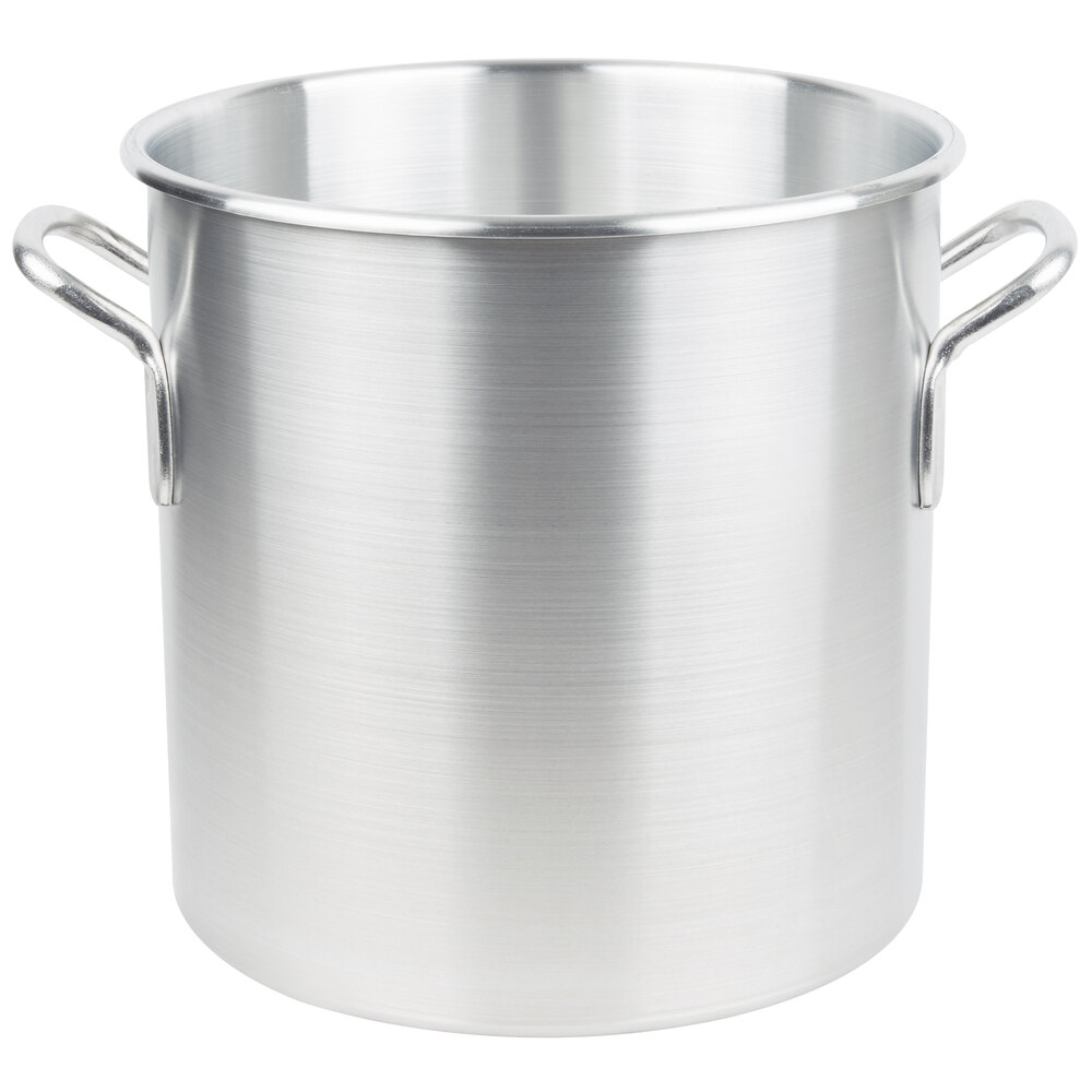 Vollrath 4306 Wear-Ever Classic 24 Qt. Aluminum Rolled Edge Stock Pot