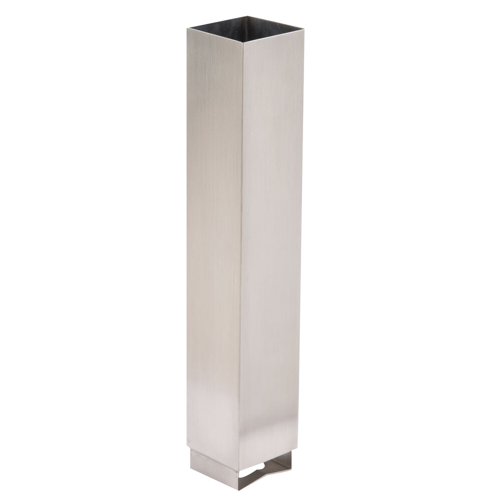 Cal-Mil C1991SSTUBE Stainless Steel Beverage Dispenser Ice Chamber