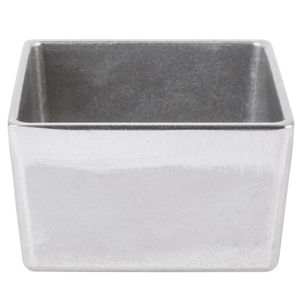 Tablecraft CW4024N Contemporary Collection Natural / Pewter 1 Qt. Straight Sided Bowl