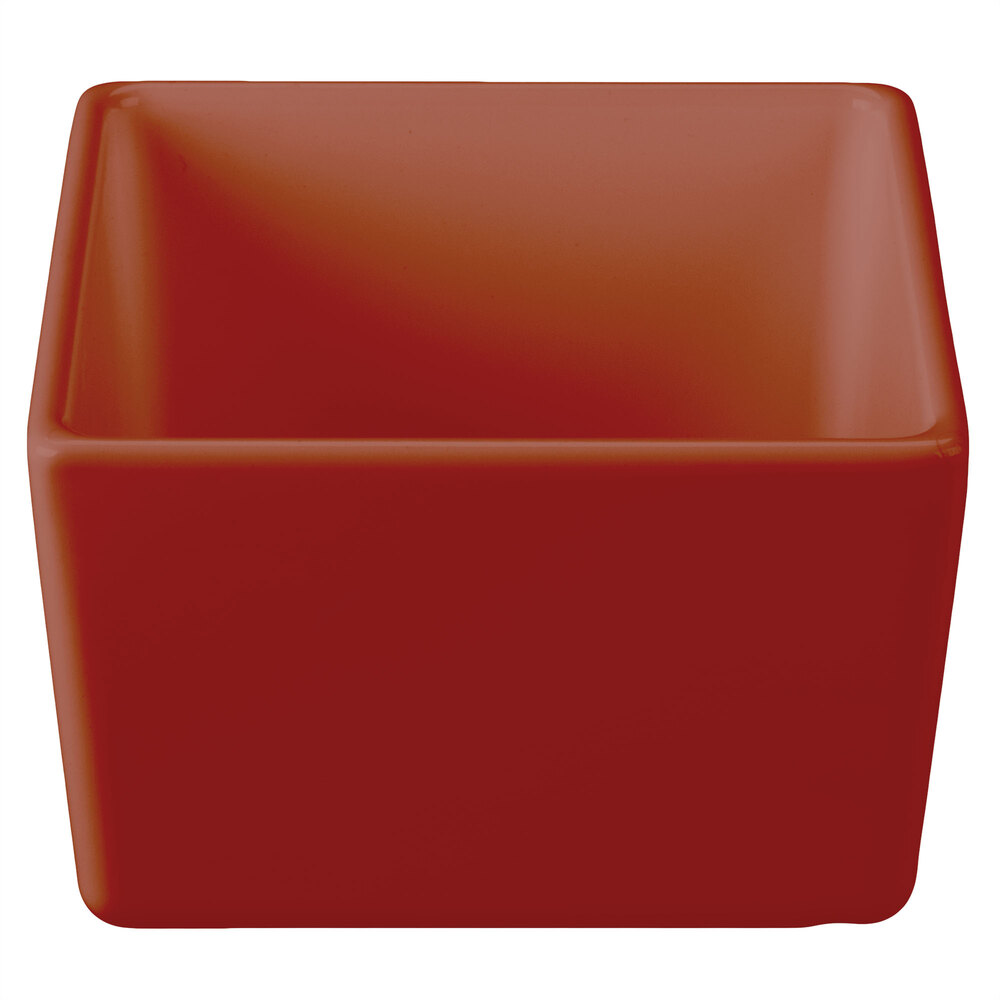 Tablecraft CW4024CP Contemporary Collection Copper 1 Qt. Straight Sided Bowl