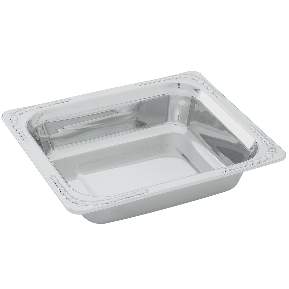 Vollrath 8230720 Miramar® 1/2 Size Decorative Food Pan - 2 3/4" Deep