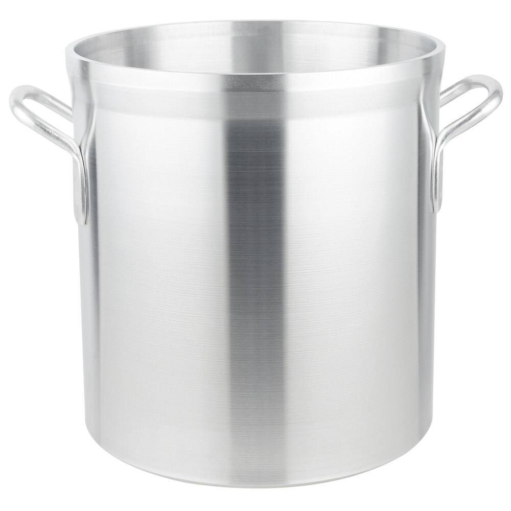 Vollrath 68624 Wear-Ever Classic Select 25 Qt. Heavy Duty Aluminum Stock Pot