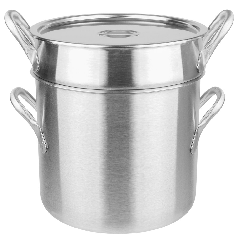 Vollrath 77130 20 Qt. Stainless Steel Double Boiler Set