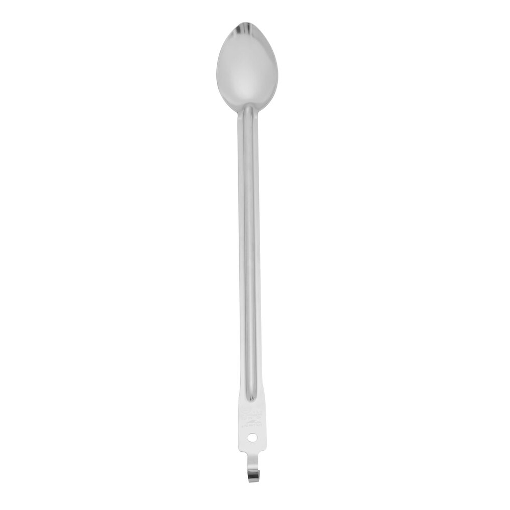 Vollrath 60170 21" Hooked Handle Solid Spoon