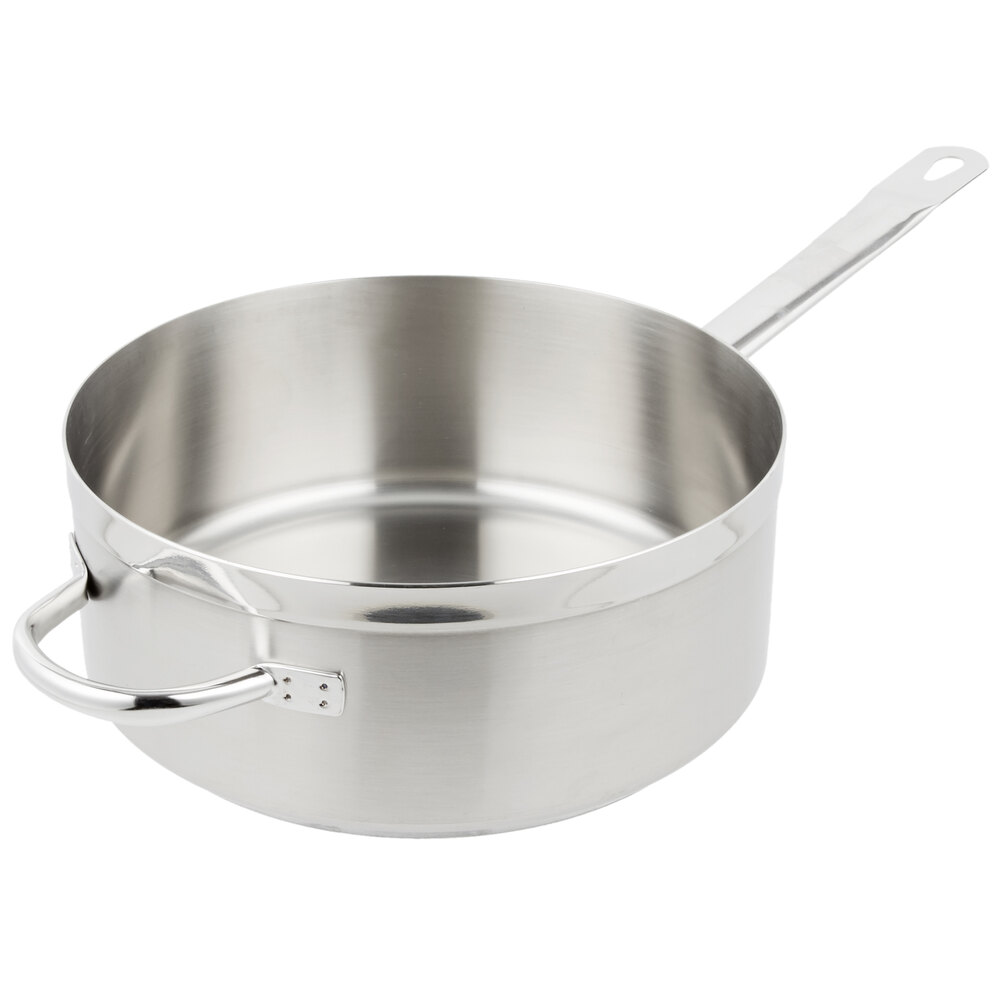 Vollrath 3607 Centurion 7 Qt. Saute Pan with Helper Handle