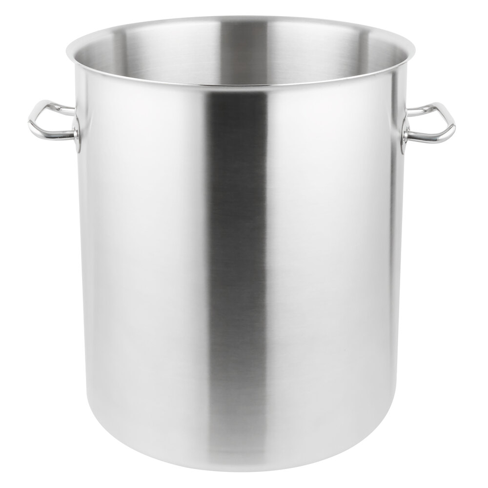 Vollrath 47724 Intrigue 38 Qt. Stainless Steel Stock Pot