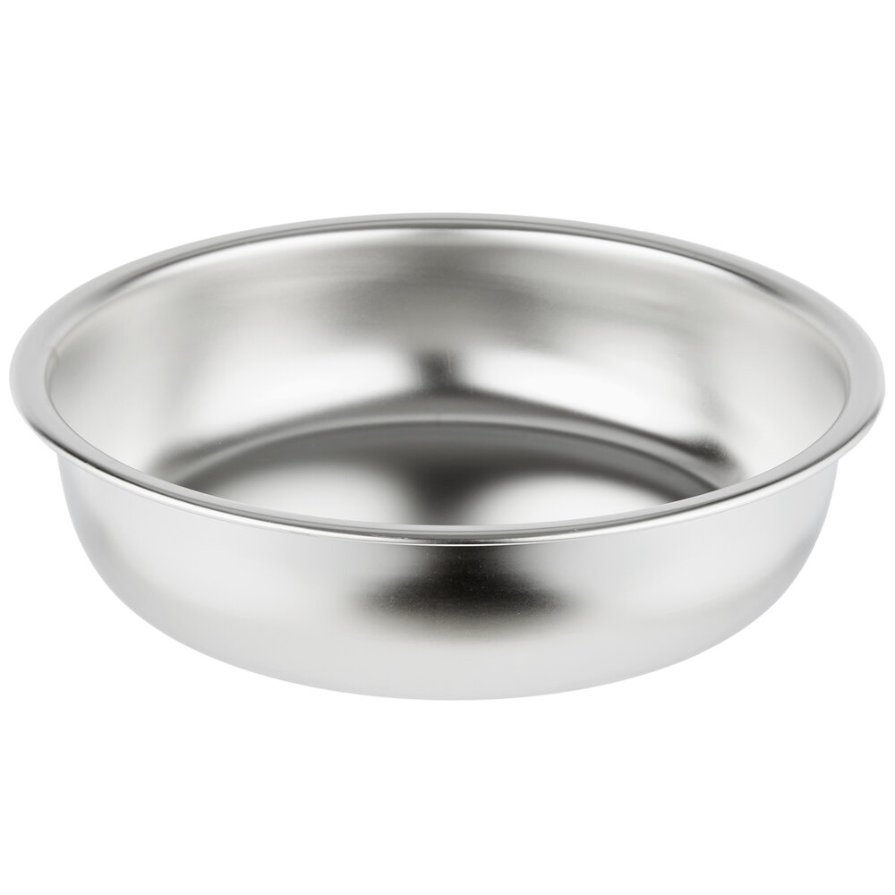 Vollrath 49335 Replacement Stainless Steel Water Pan for 4.2 Qt. Panacea and Maximillian Steel Chafers
