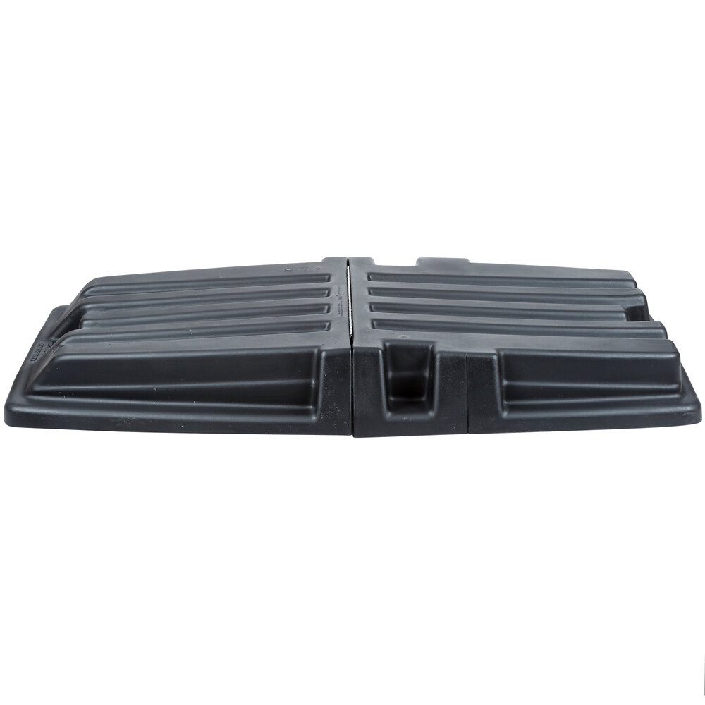 Rubbermaid® FG131700BLA Hinged Dome Lid for Select Tilt Trucks