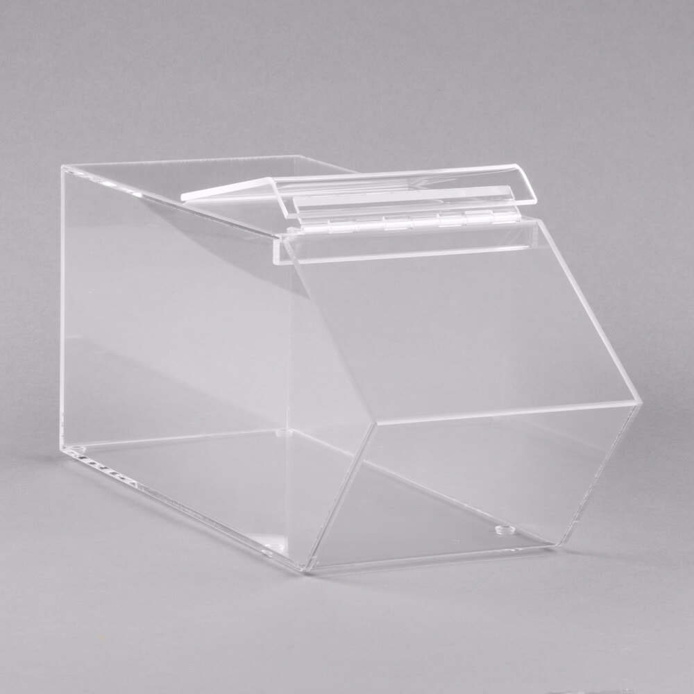 Cal-Mil 992 Classic Stackable Acrylic Food Bin - 7 1/2" x 19 1/2" x 8"