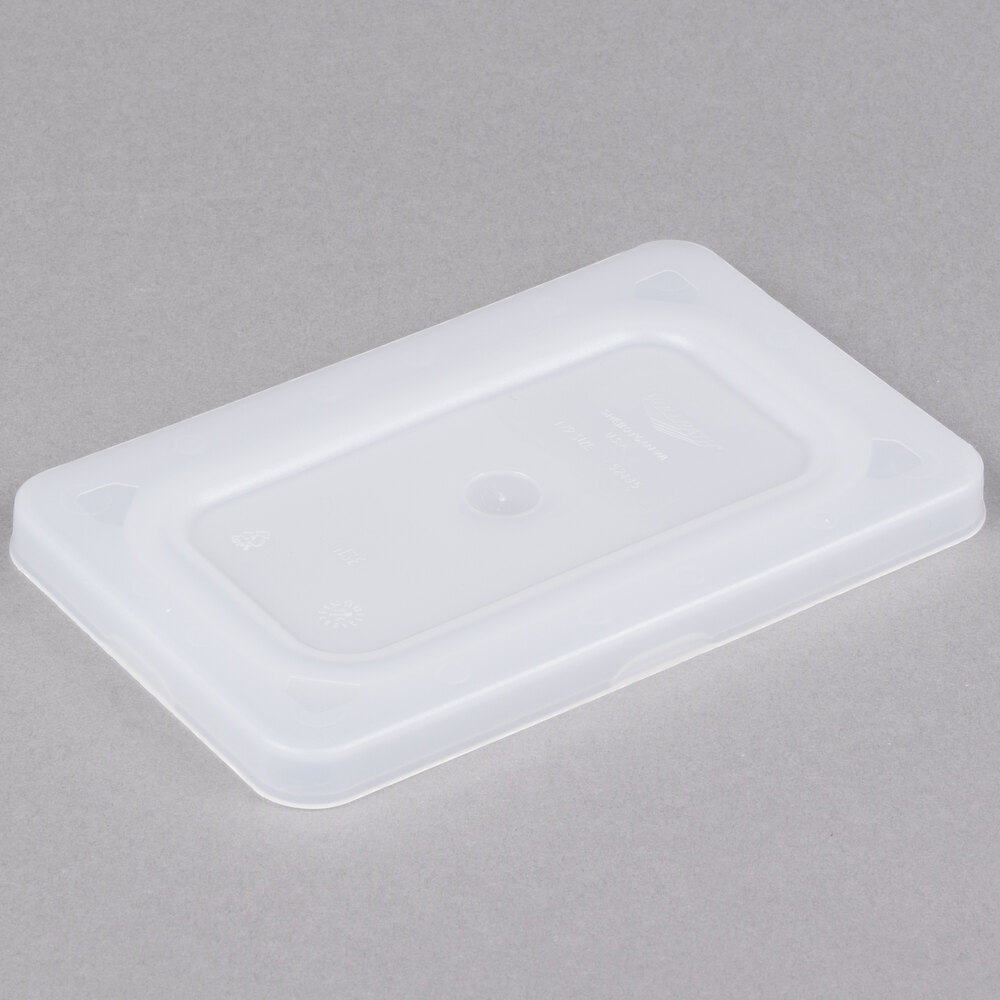 Vollrath 52435 Super Pan V® 1/9 Size Flexible Steam Table / Hotel Pan Lid