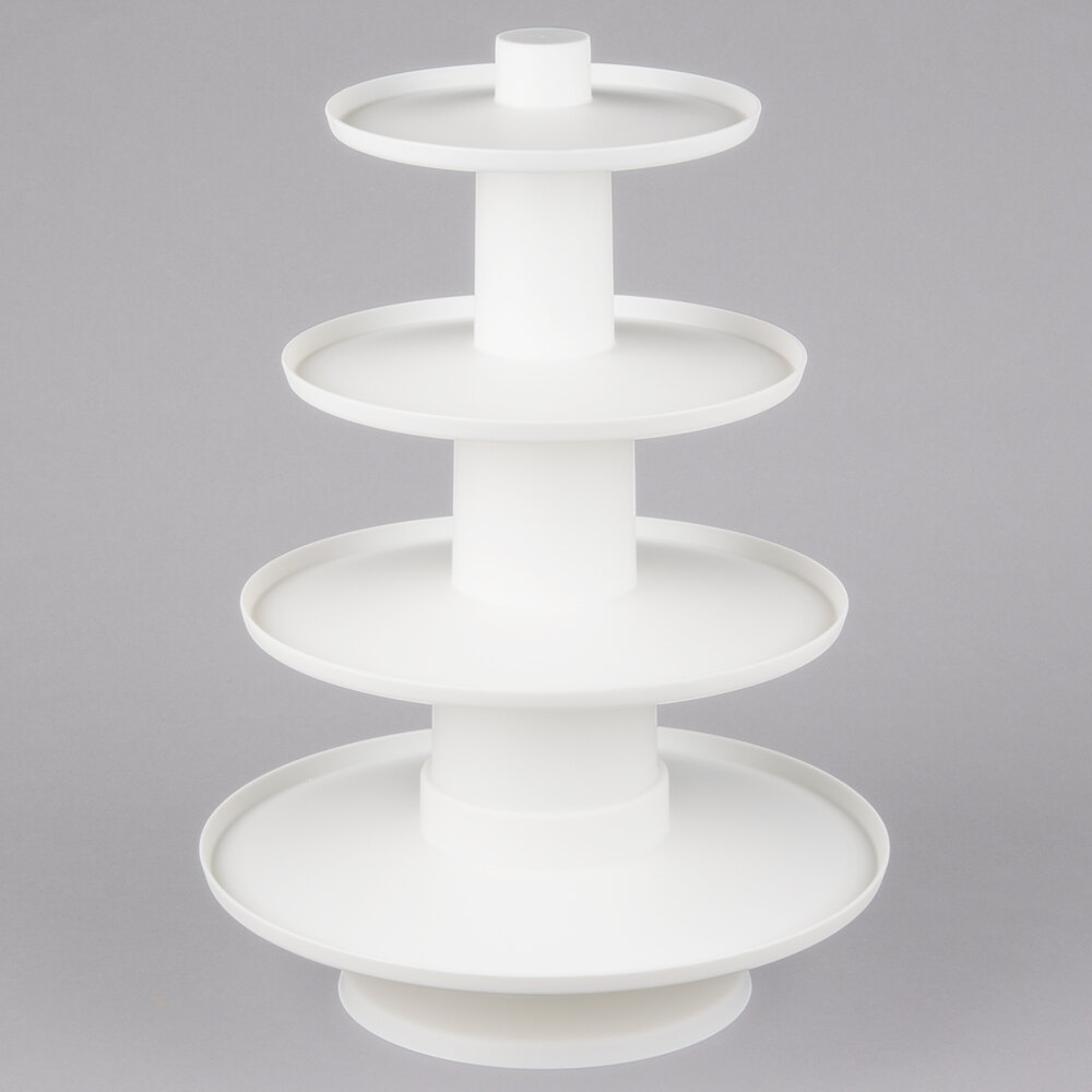Wilton 191005642 Collapsible Dessert Display Stand - 4 Tiers