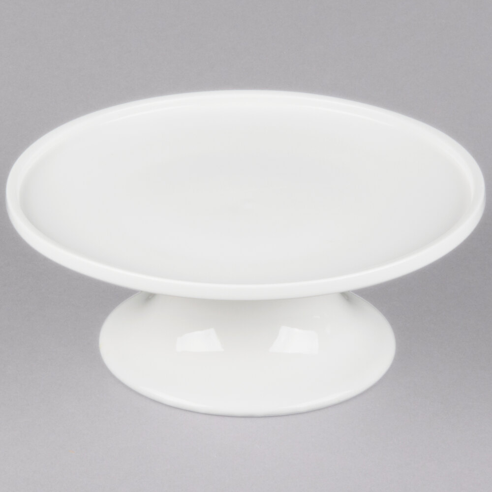 American Metalcraft Prestige PSP8 8" Porcelain Serving Stand