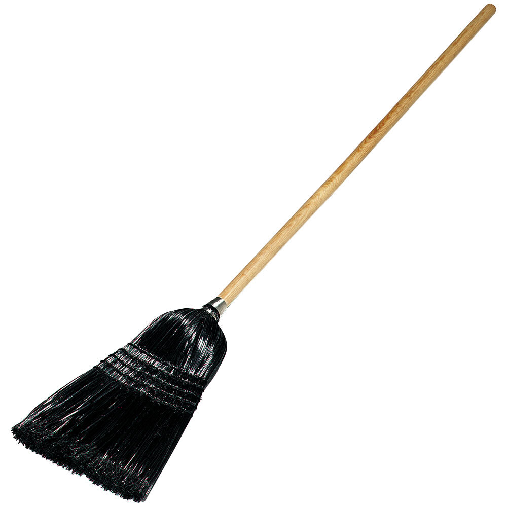 Carlisle 4168003 5-Stitch Parlor Corn Broom with 43" Handle