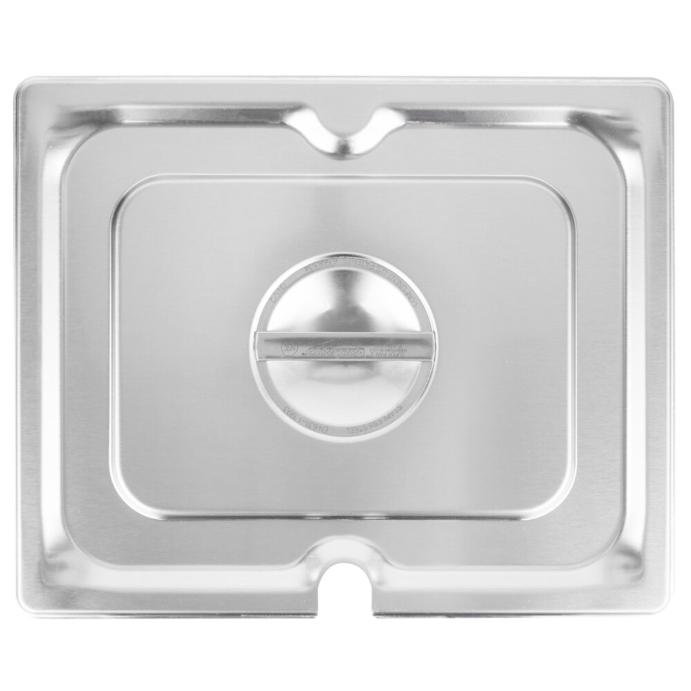 Vollrath 94200 Half Size Stainless Steel Slotted Cover for Super Pan 3®