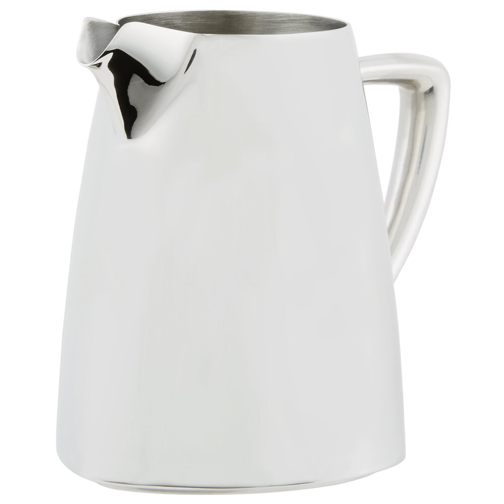 Vollrath 46208 Triennium 9 oz. Mirror-Finished Stainless Steel Open Creamer