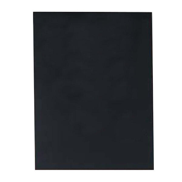Aarco AIB2228 22" x 28" Black Double Sided Acrylic Marker Board