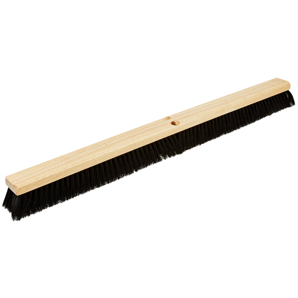 Carlisle 3621923603 Flo Pac 36" Push Broom Head with Black Bristles