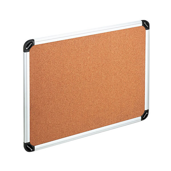 Universal UNV43714 48" x 36" Cork Board with Aluminum Frame