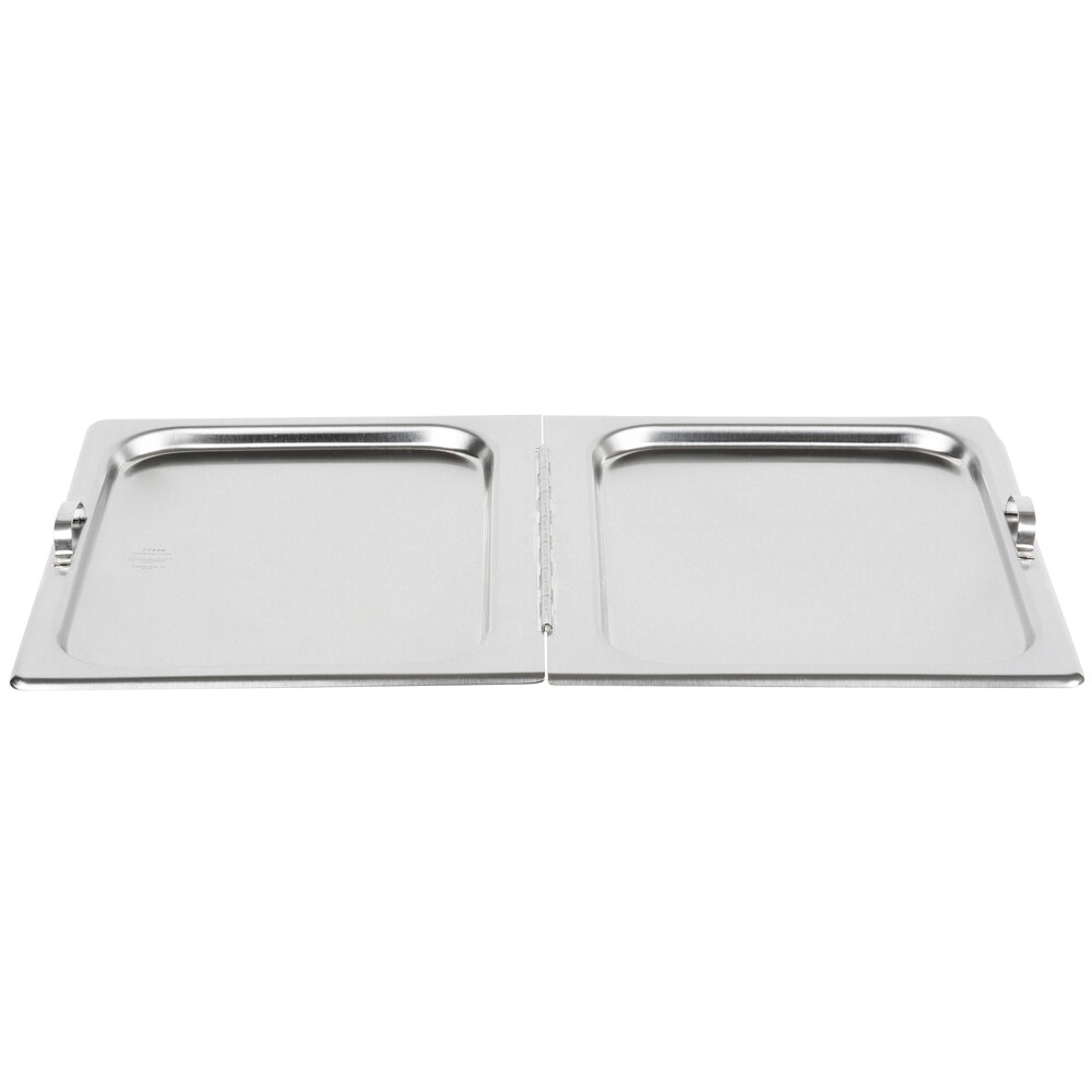 Vollrath 77430 Full Size Hinged Flat Steam Table / Hotel Pan Cover