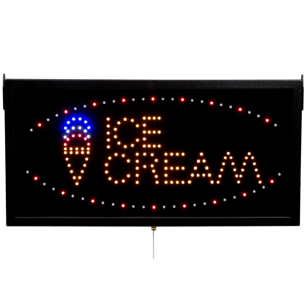 Aarco ICE13L Ice Cream LED Sign
