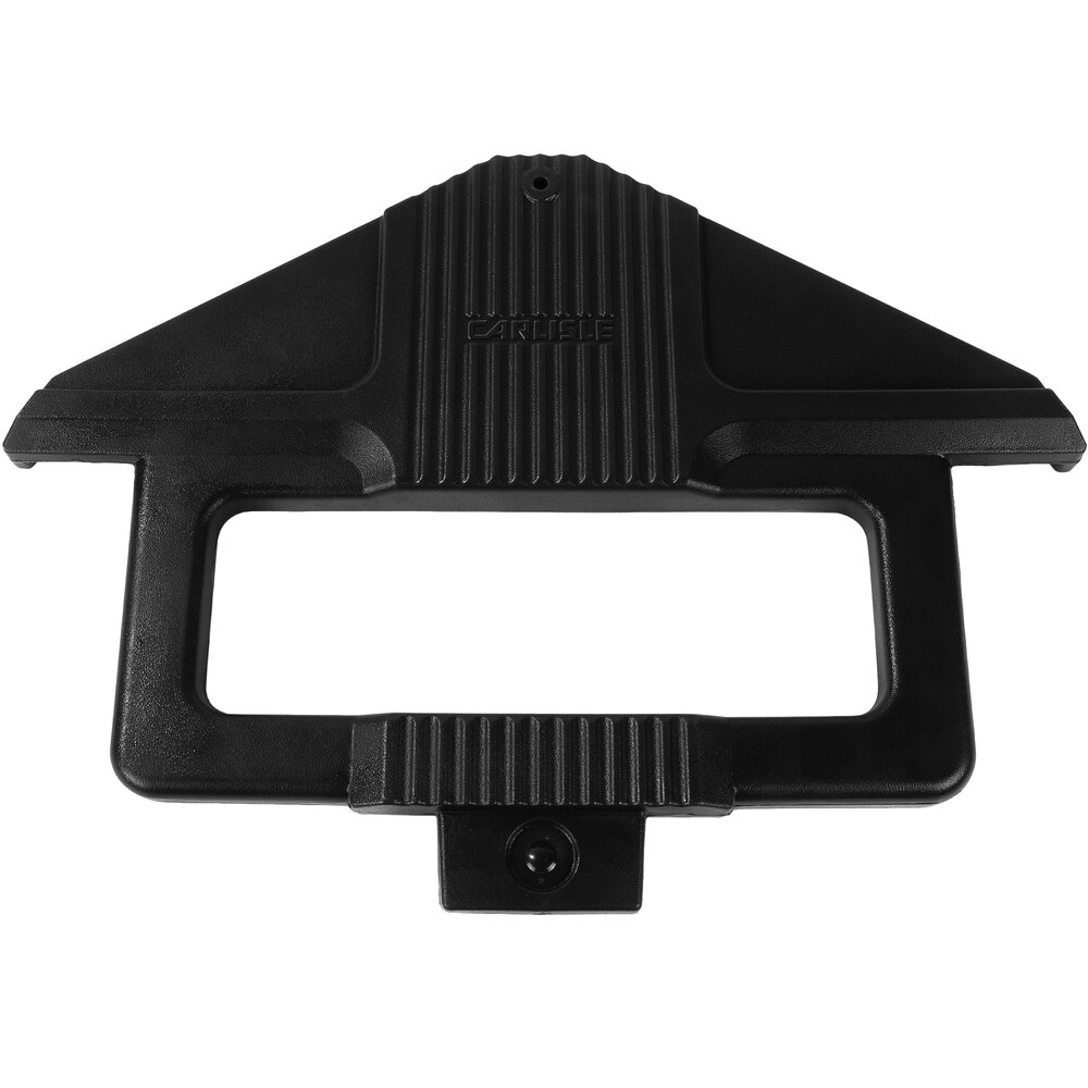 Carlisle 668403 Six Star Black Sneeze Guard Post