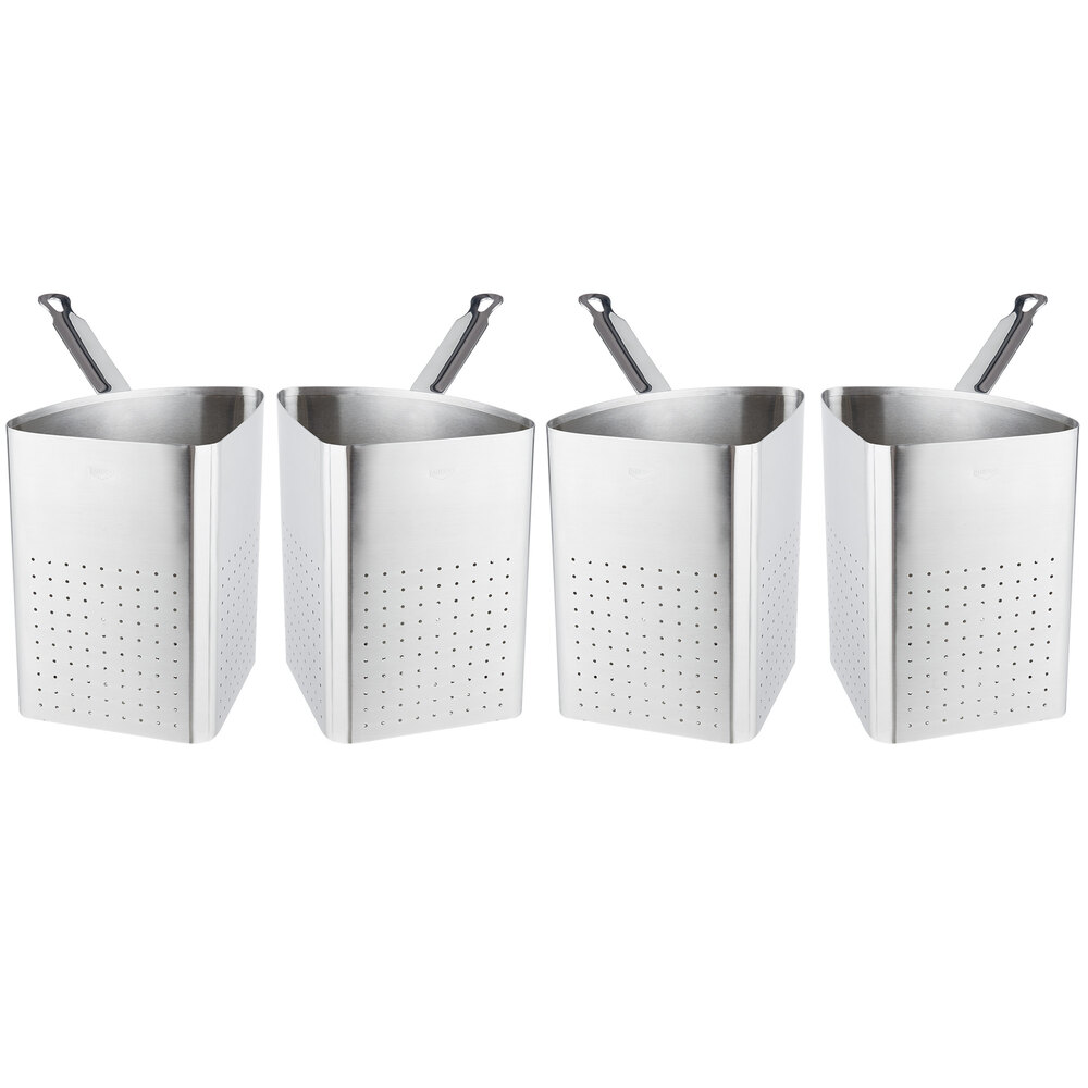 Vollrath 3159 Centurion 7 1/2 Qt. Pasta Insert Set for 3208 Sauce Pot - 4/Set