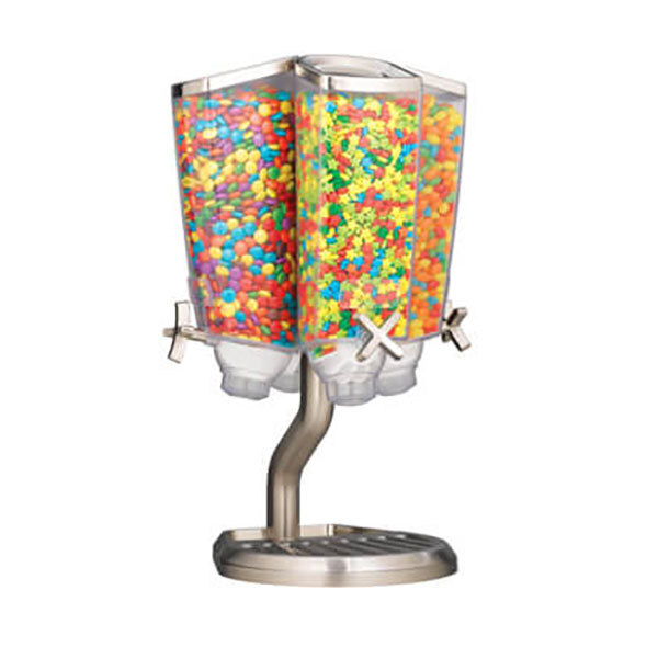 Rosseto EZP2760 EZ-PRO 3.8 Liter, 4 Canister Carousel Food Dispenser