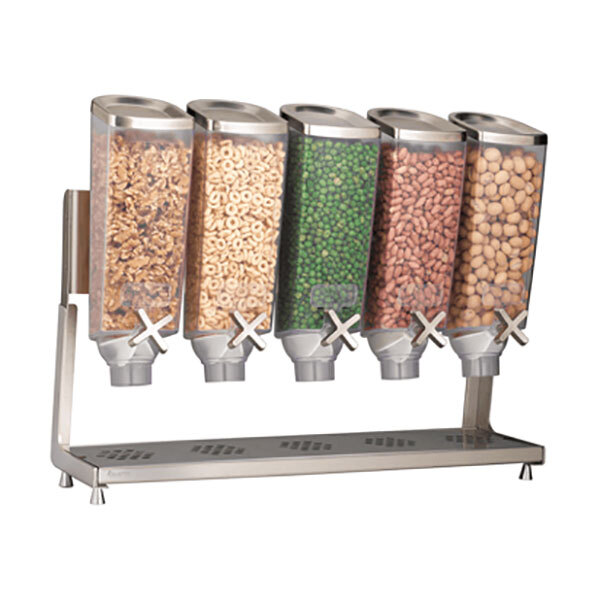 Rosseto EZP2883 EZ-PRO 3.8 Liter, 5 Canister Food Dispenser