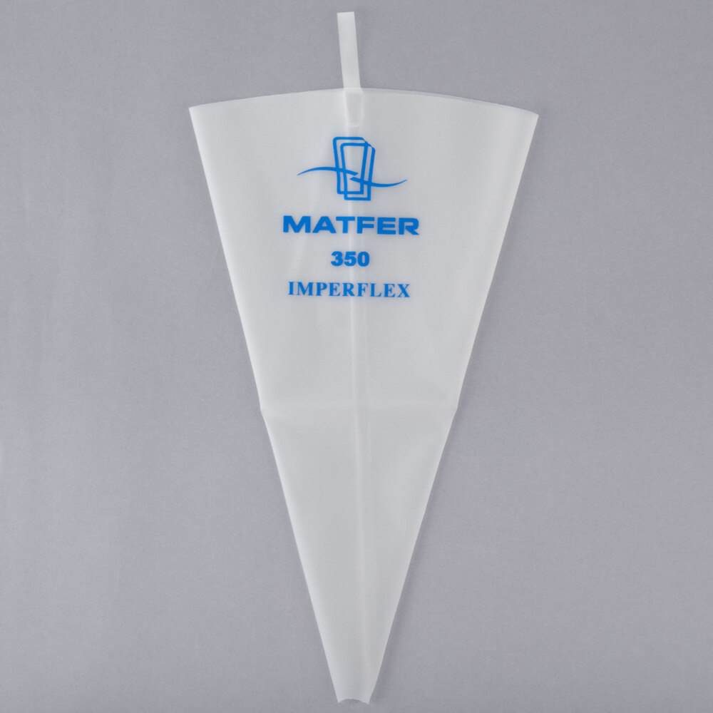 Matfer Bourgeat 161204 Imperflex 13 1/2" Polyurethane Pastry Bag - 10/Pack