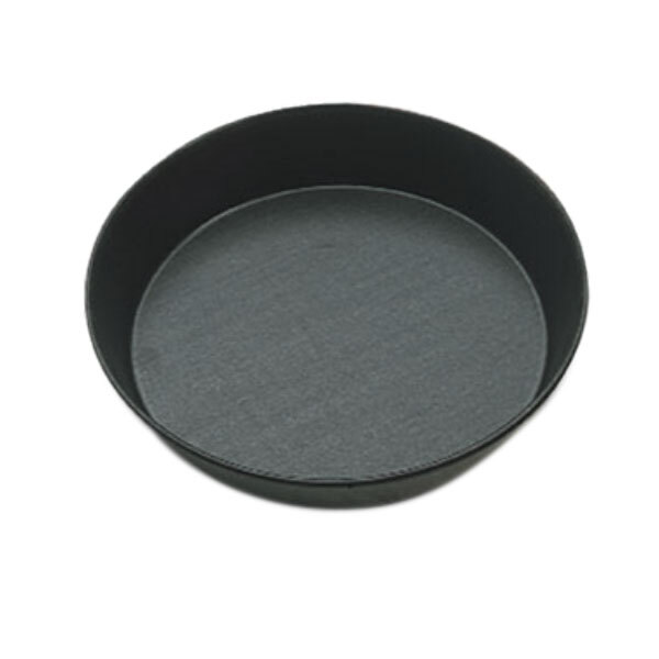 Matfer Bourgeat 331208 Exopan Steel 9 1/2" x 1 3/4" Non-Stick Round Tart / Cake Pan