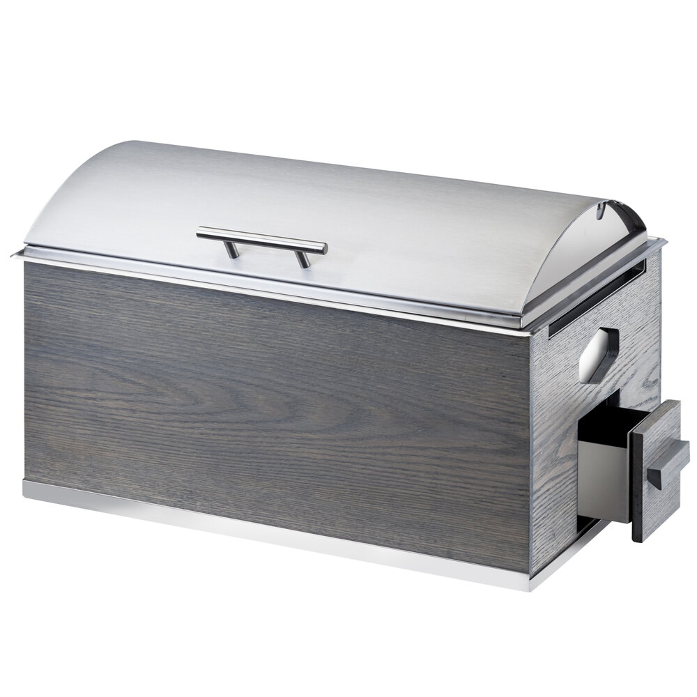 Cal-Mil 3828-83 Ashwood 8 Qt. Full Size Chafer with Lid