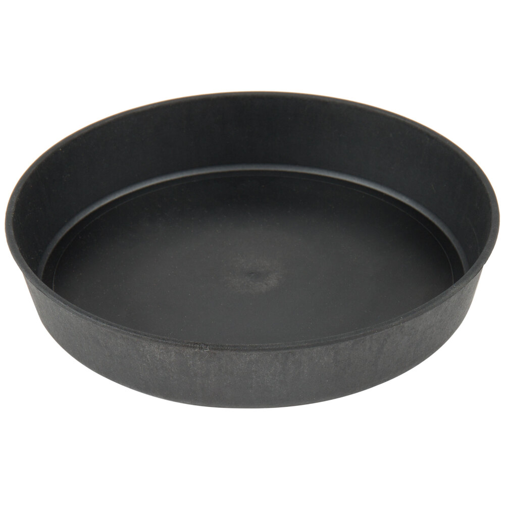 Matfer Bourgeat 345111 Exoglass 4 1/4" x 3/4" Non-Stick Plain-Edge Tart / Cake Pan - 12/Pack
