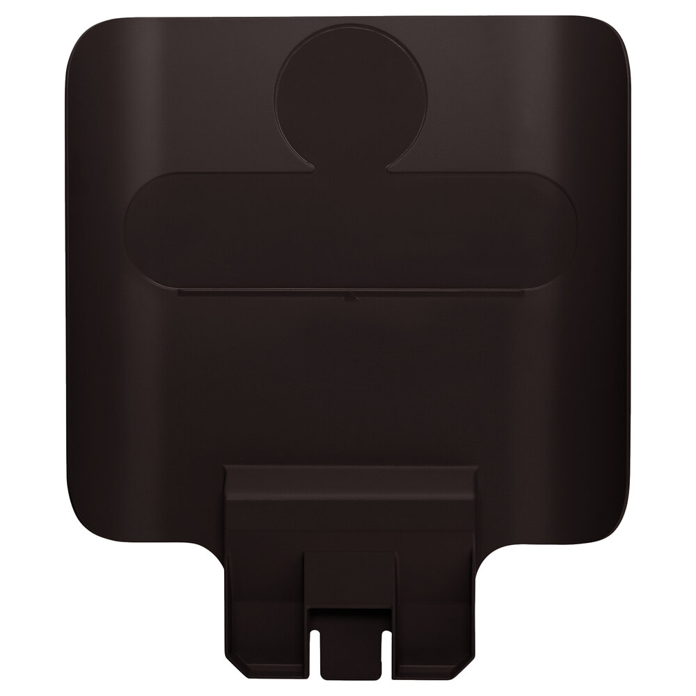 Rubbermaid® 2007912 Slim Jim Recycling Brown Billboard