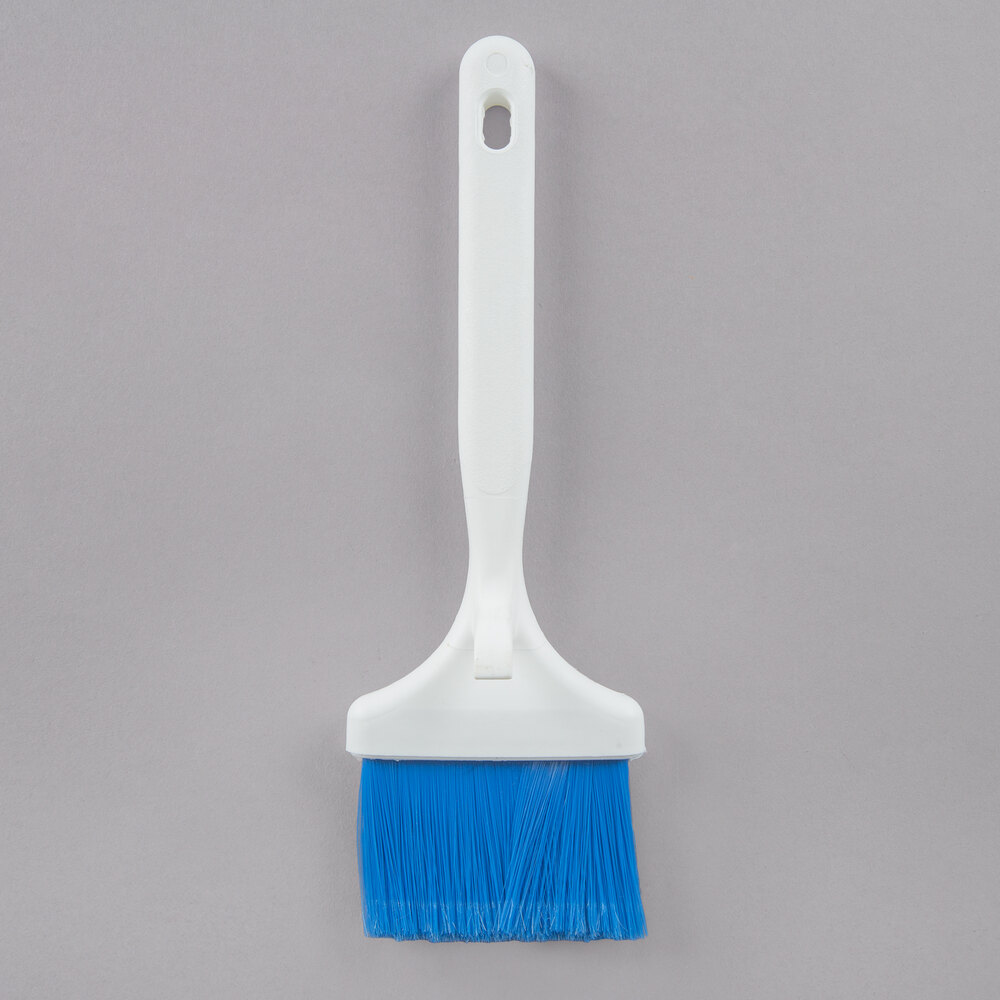 Carlisle 4040214 Sparta Spectrum Meteor Series 3"W Blue Nylon Bristle Pastry/Basting Brush with Hook
