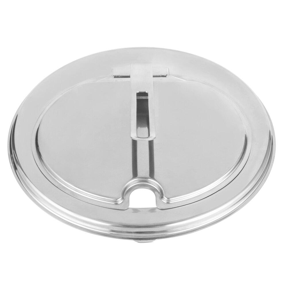 Vollrath 47494 Slotted / Hinged Contemporary Inset Cover - 11 7/16" Diameter