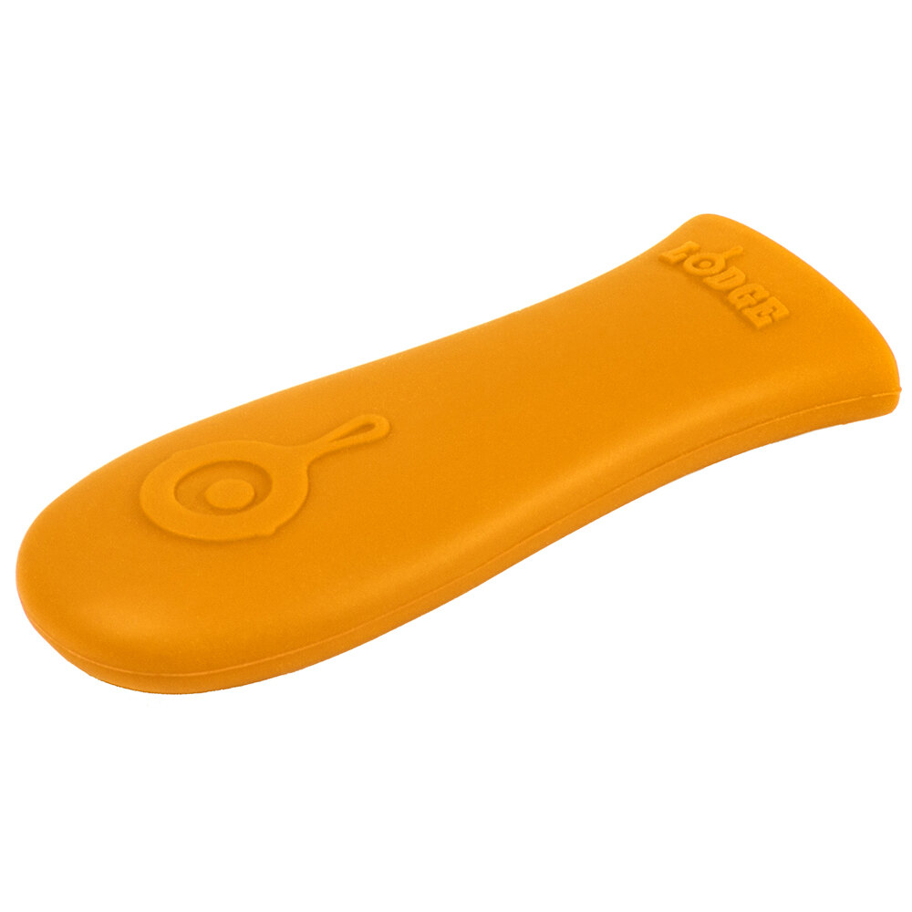 Lodge ASHH61 Silicone Orange Handle Holder for Lodge Traditional Skillets 10 1/4" and Up