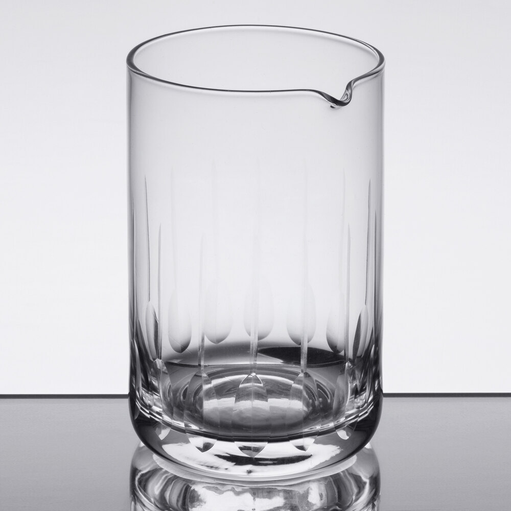 American Metalcraft MGL20 20 oz. Hand Cut Mixing Glass