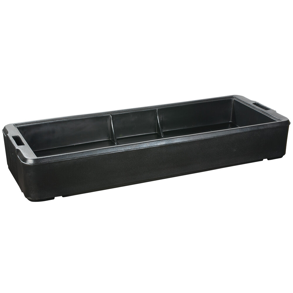 Carlisle 660203 Six Star Black Basin for 4' Portable Food Bar