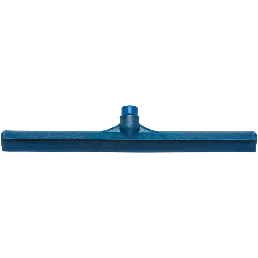 Carlisle 3656714 Sparta 20" Blue Single Blade Rubber Squeegee with Plastic Frame