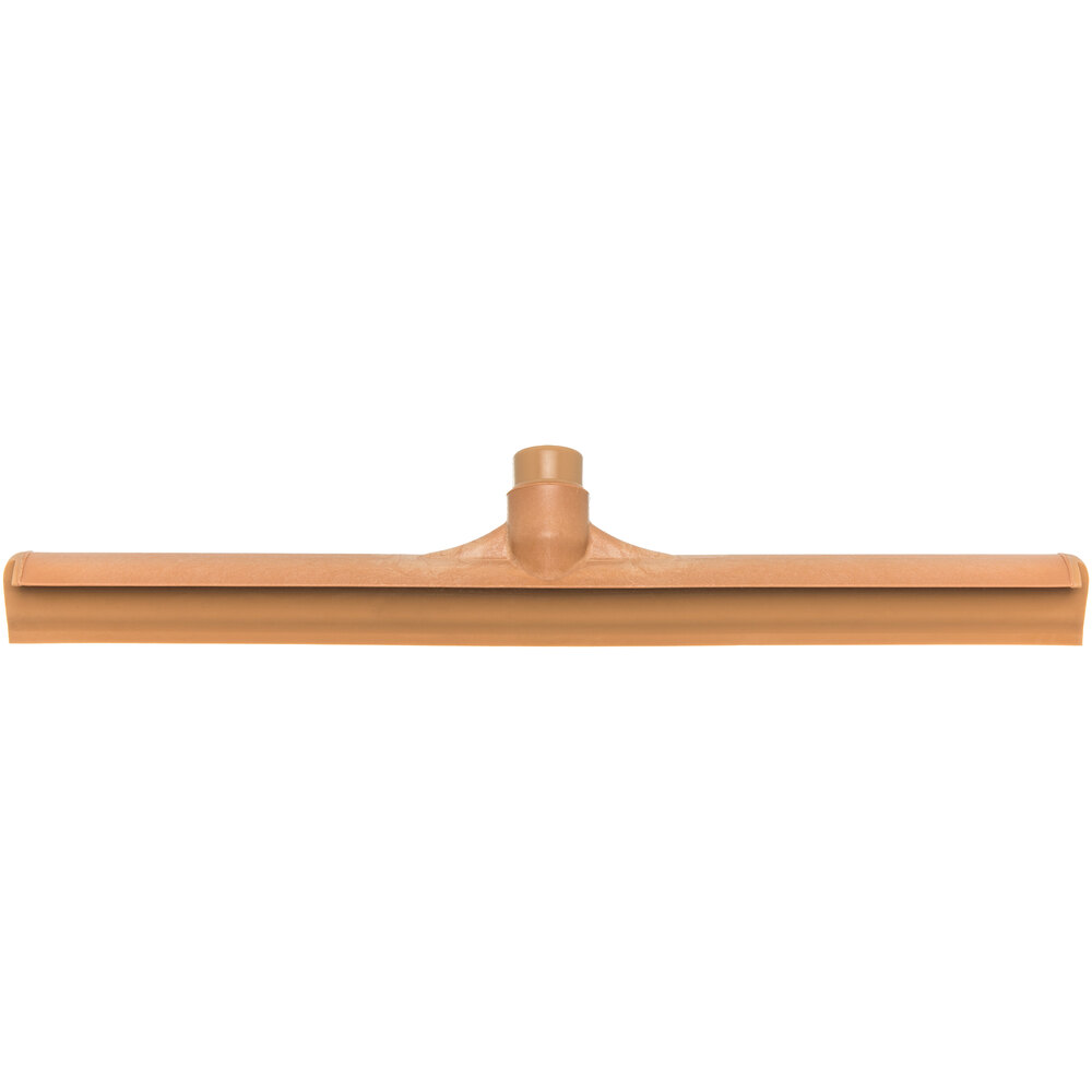 Carlisle 3656725 Sparta 20" Tan Single Blade Rubber Squeegee with Plastic Frame