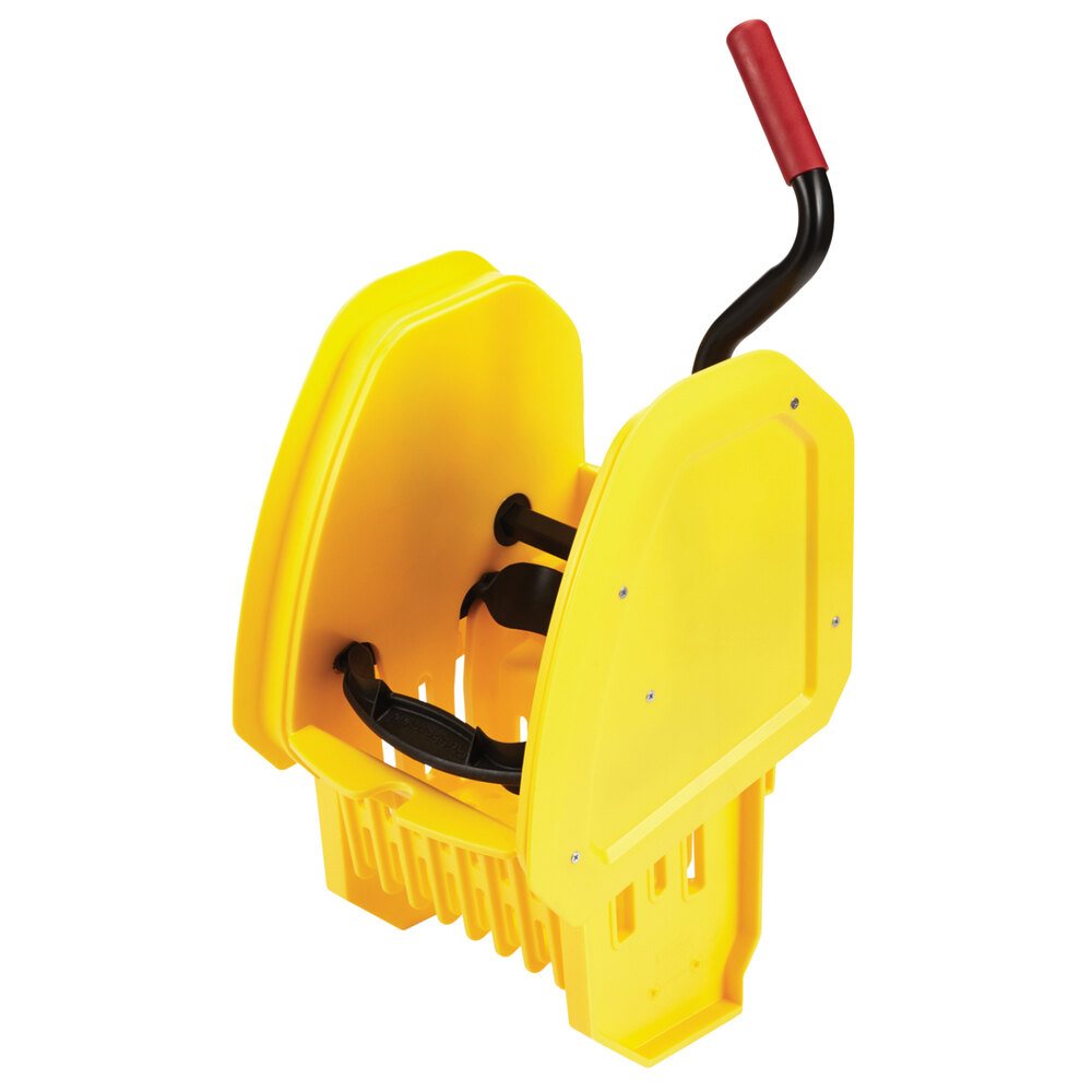Rubbermaid® 2064959 WaveBrake® Yellow Down Press Mop Wringer