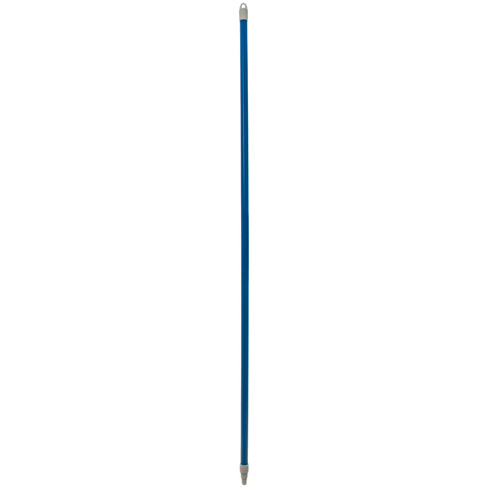 Carlisle 40225EC14 Sparta 60" Blue Threaded Fiberglass Broom / Squeegee Handle