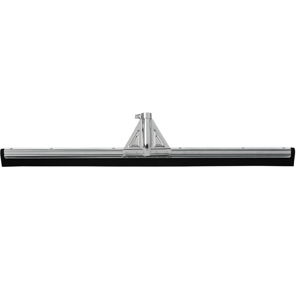 Rubbermaid® FG9C2900BLA 30" Black Heavy Duty Double Foam Floor Squeegee with Metal Frame