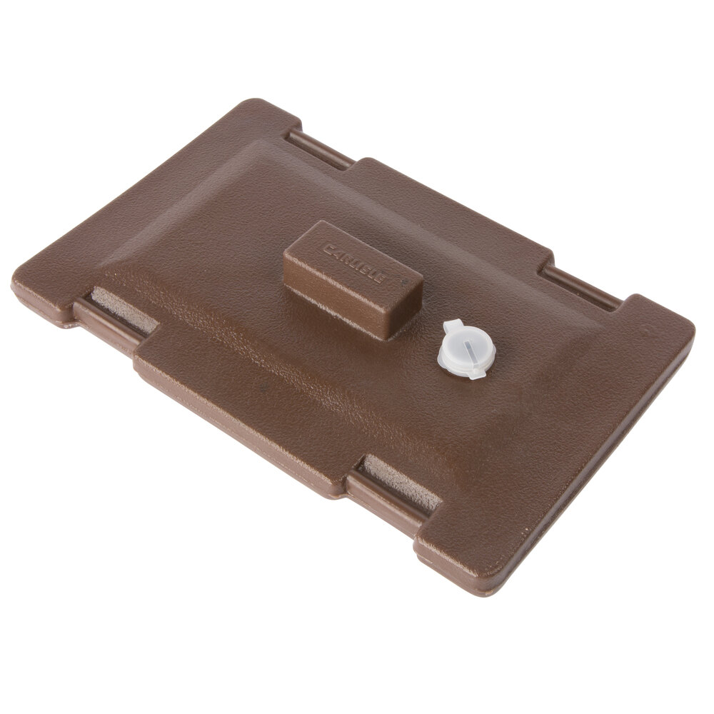 Carlisle LD235LG01 Cateraide™ Brown Lid Assembly for LD250N01, LD350N01, and LD500N01