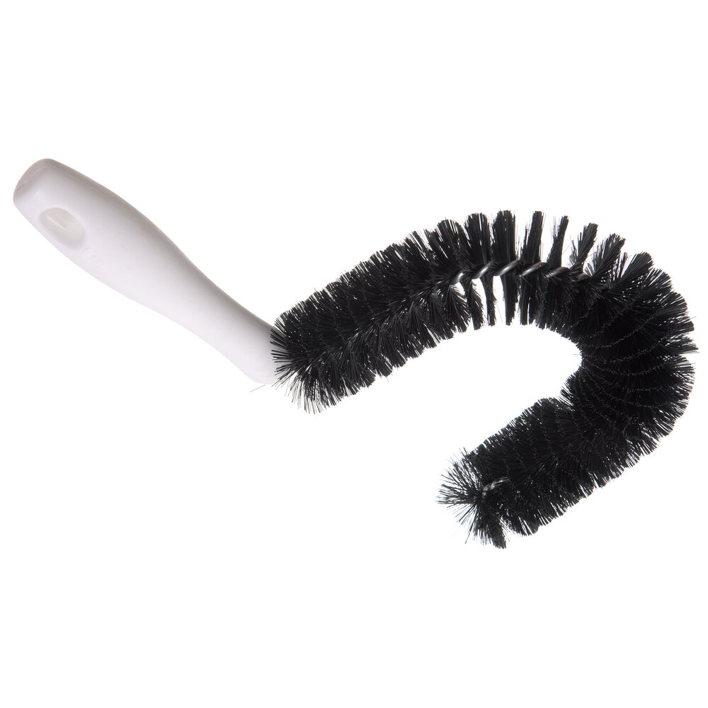 Carlisle 4015300 Sparta 10" Curved Coffee Decanter Brush- 1 1/2" Bristle Diameter