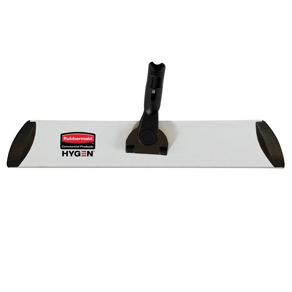 Rubbermaid® HYGEN™ 1863893 Executive Series 18" Black Quick-Connect Microfiber Wet / Dry Mop Frame