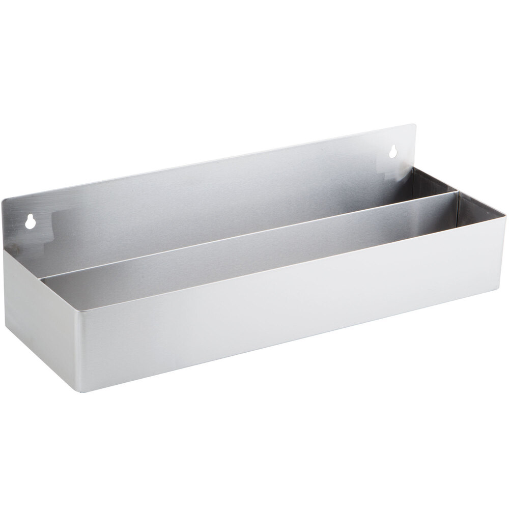 Advance Tabco DT-2 Stainless Steel Double Tier Speed Rail - 24"