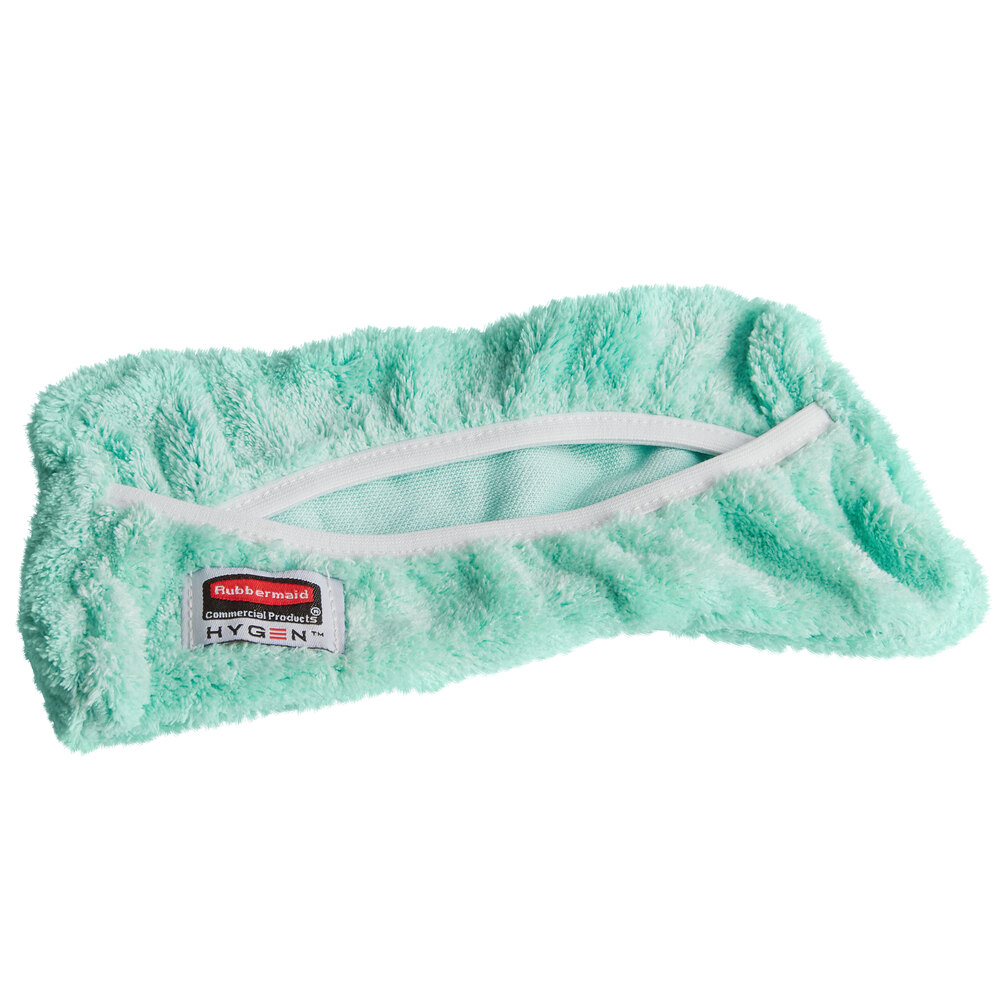 Rubbermaid® FGQ85600GR00 HYGEN™ Flexi-Frame 11" Green Microfiber Dust Mop Pad